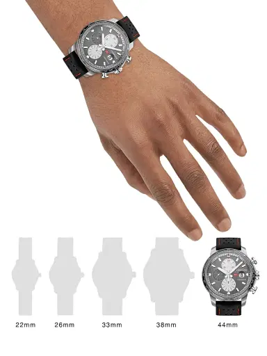 Chopard Women's Mille Miglia Stainless Steel & Leather Chronograph Watch - Black | Thumbnail 2 Chopard Women's Mille Miglia Stainless Steel & Leather Chronograph Watch - Black | Thumbnail 2
