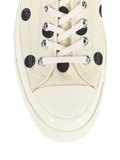 Comme des Garçons PLAY CdG PLAY x Converse Men's Chuck Taylor All Star Polka Dot Low-Top Sneakers | Thumbnail 4 Comme des Garçons PLAY CdG PLAY x Converse Men's Chuck Taylor All Star Polka Dot Low-Top Sneakers | Thumbnail 4