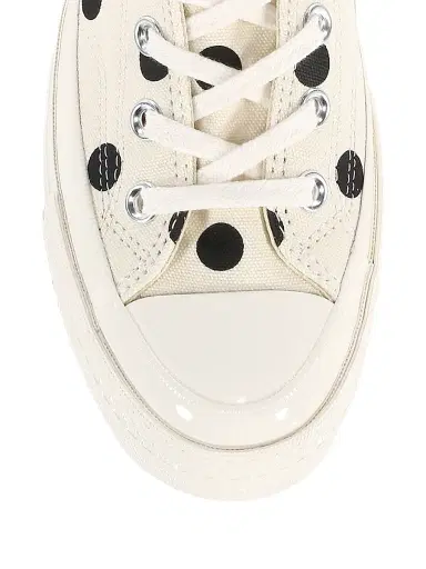 Comme des Garçons PLAY CdG PLAY x Converse Men's Chuck Taylor All Star Polka Dot High-Top Sneakers | Thumbnail 4 Comme des Garçons PLAY CdG PLAY x Converse Men's Chuck Taylor All Star Polka Dot High-Top Sneakers | Thumbnail 4