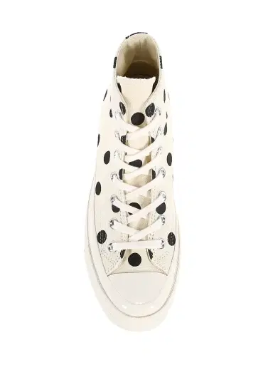Comme des Garçons PLAY CdG PLAY x Converse Men's Chuck Taylor All Star Polka Dot High-Top Sneakers | Thumbnail 5 Comme des Garçons PLAY CdG PLAY x Converse Men's Chuck Taylor All Star Polka Dot High-Top Sneakers | Thumbnail 5
