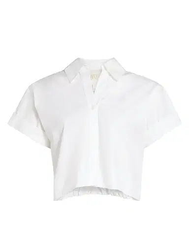 TWP Women's Forever And Always Poplin Top | Thumbnail 1 TWP Women's Forever And Always Poplin Top | Thumbnail 1