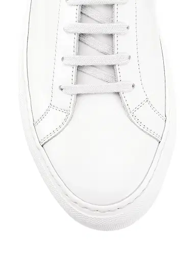Common Projects Men's Original Achilles Leather Low-Top Sneakers - Grey | Thumbnail 11 Common Projects Men's Original Achilles Leather Low-Top Sneakers - Grey | Thumbnail 11
