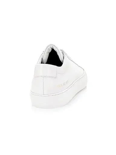 Common Projects Men's Original Achilles Leather Low-Top Sneakers - Grey | Thumbnail 10 Common Projects Men's Original Achilles Leather Low-Top Sneakers - Grey | Thumbnail 10