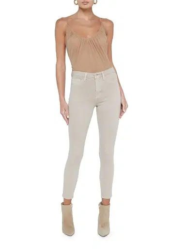 L'Agence Women's Gelina Rusched Bodysuit - Dark Cappuccino - Size XXL | Thumbnail 2