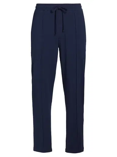 Saks Fifth Avenue Men's COLLECTION Front Seam Pajama Pants - Navy - Size Small | Thumbnail 1