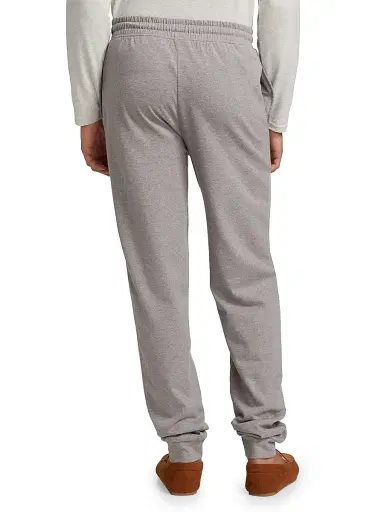 Saks Fifth Avenue Men's COLLECTION Heathered Pajama Pants - Heathered Dark Grey - Size XXL | Thumbnail 5