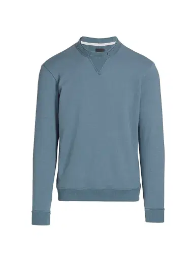 Saks Fifth Avenue Men's COLLECTION Double Collar Sweatshirt | Thumbnail 1