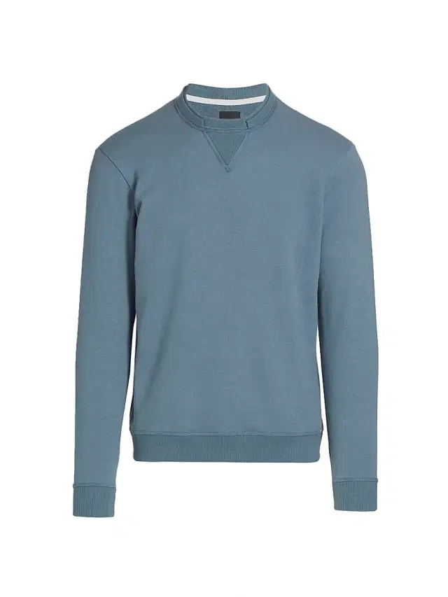 Saks Fifth Avenue Men's COLLECTION Double Collar Sweatshirt
