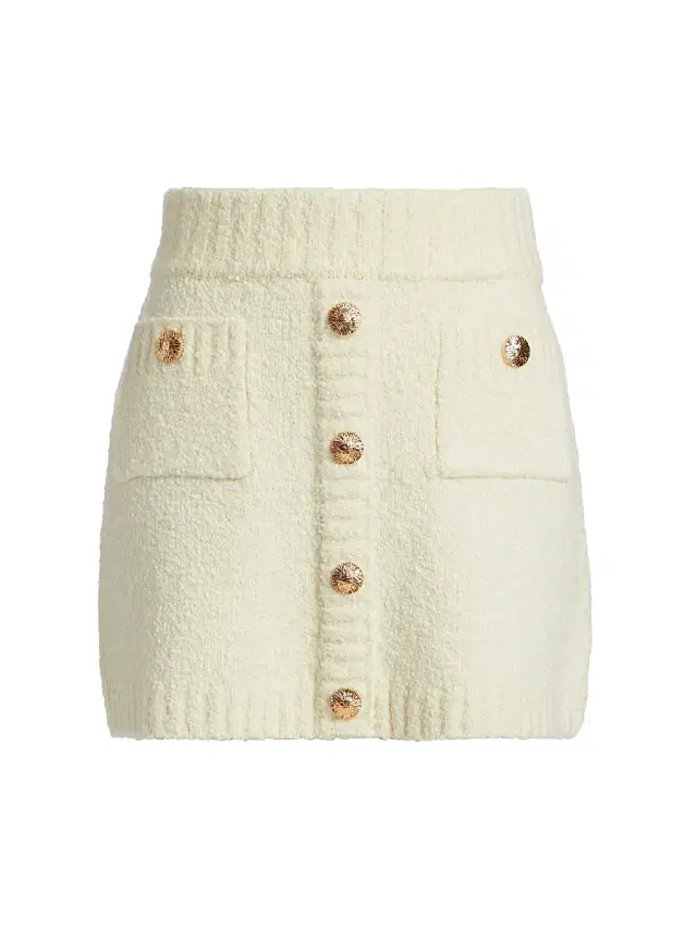 Cara Cara Women's Kelsey Wool-Blend Knit Miniskirt -