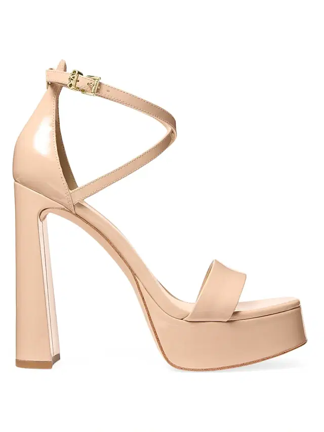 Women's Cami 125MM Leather Platform Sandals - Light Blush Women's Cami 125MM Leather Platform Sandals - Light Blush