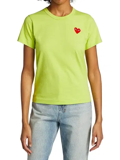 Comme des Garçons PLAY Women's Heart T-Shirt | Thumbnail 3 Comme des Garçons PLAY Women's Heart T-Shirt | Thumbnail 3