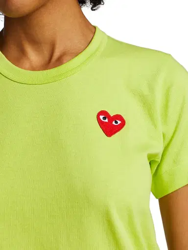 Comme des Garçons PLAY Women's Heart T-Shirt | Thumbnail 6 Comme des Garçons PLAY Women's Heart T-Shirt | Thumbnail 6