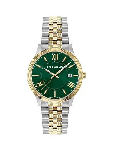 FERRAGAMO Men's Duo Stainless Steel Bracelet Watch/40MM - Two Tone | Thumbnail 1