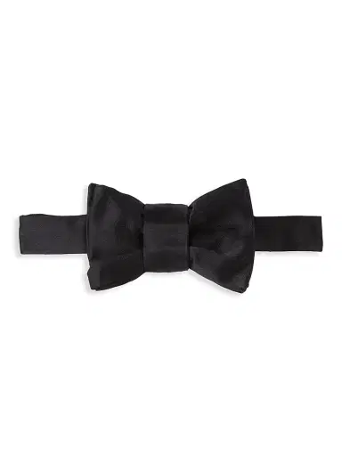 Charvet Men's Silk Satin Bow Tie | Thumbnail 1 Charvet Men's Silk Satin Bow Tie | Thumbnail 1