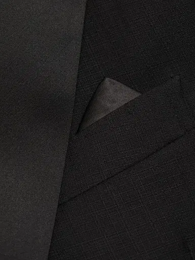 Saks Fifth Avenue Men's COLLECTION Satin Notch Lapel Tuxedo | Thumbnail 7 Saks Fifth Avenue Men's COLLECTION Satin Notch Lapel Tuxedo | Thumbnail 7