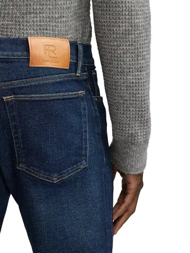 Ralph Lauren Purple Label Men's Slim Fit Full Mid-Rise Jeans - Azure Indigo | Thumbnail 6 Ralph Lauren Purple Label Men's Slim Fit Full Mid-Rise Jeans - Azure Indigo | Thumbnail 6