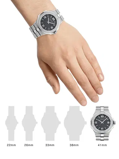 Chopard Men's Alpine Eagle Stainless Steel & Grey-Dial Bracelet Watch - Stainless Steel | Thumbnail 2