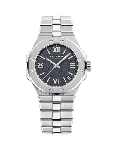 Chopard Men's Alpine Eagle Stainless Steel & Grey-Dial Bracelet Watch - Stainless Steel | Thumbnail 1