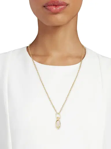 Temple St. Clair Women's Astrid 18K Yellow Gold, Crystal & Diamond Pendant - Yellow Gold | Thumbnail 2