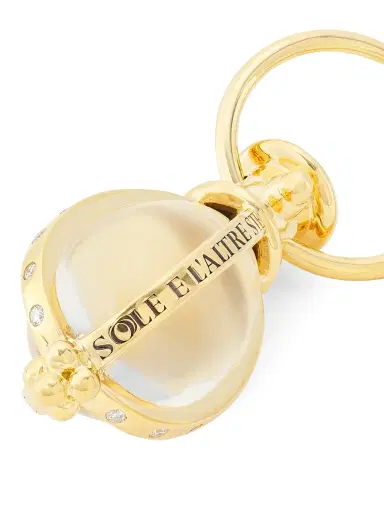 Temple St. Clair Women's Astrid 18K Yellow Gold, Crystal & Diamond Pendant - Yellow Gold | Thumbnail 4