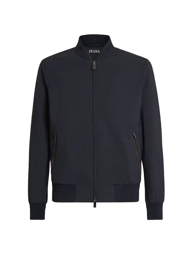 Men's Trofeo Elements Wool Blouson - Navy Blue