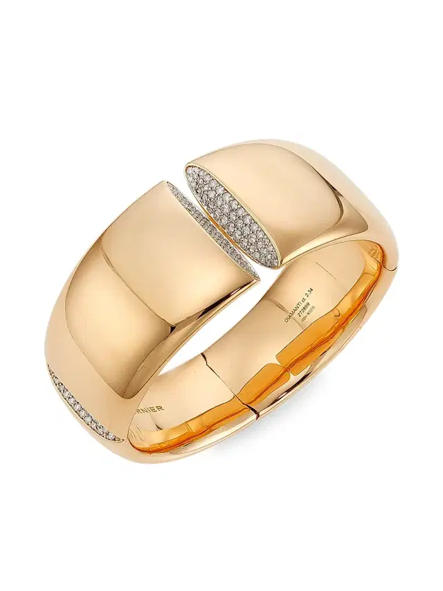 Women's Eclisse 18K Rose Gold & 2.42 TCW Diamond Pavé Medio Bracelet - Pink
