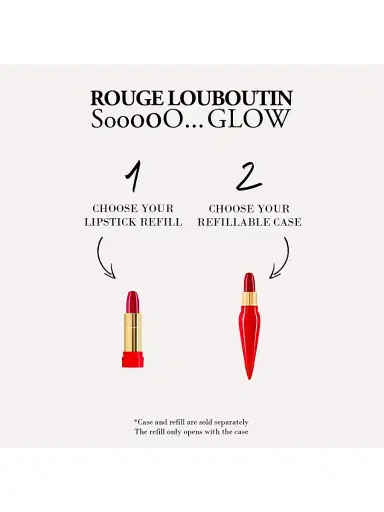 Christian Louboutin Women's Sooooo. Glow Refillable Lipstick Case | Thumbnail 8 Christian Louboutin Women's Sooooo. Glow Refillable Lipstick Case | Thumbnail 8