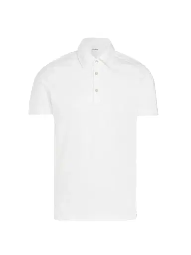 Kiton Men's Cotton Polo Shirt | Thumbnail 1 Kiton Men's Cotton Polo Shirt | Thumbnail 1