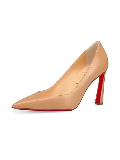 Christian Louboutin Women's Condora Leather Pumps - Blush | Thumbnail 2 Christian Louboutin Women's Condora Leather Pumps - Blush | Thumbnail 2