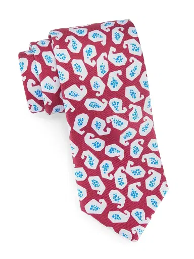Charvet Men's Paisley Silk Tie | Thumbnail 1 Charvet Men's Paisley Silk Tie | Thumbnail 1