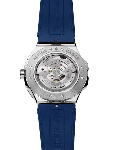 Chopard Men's Alpine Eagle Stainless Steel & Rubber Extra-Large Chronograph Leather Strap Watch | Thumbnail 6 Chopard Men's Alpine Eagle Stainless Steel & Rubber Extra-Large Chronograph Leather Strap Watch | Thumbnail 6
