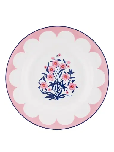 Aquazzura Jaipur 2-Piece Soup Plate Set - Pink Blue | Thumbnail 1 Aquazzura Jaipur 2-Piece Soup Plate Set - Pink Blue | Thumbnail 1