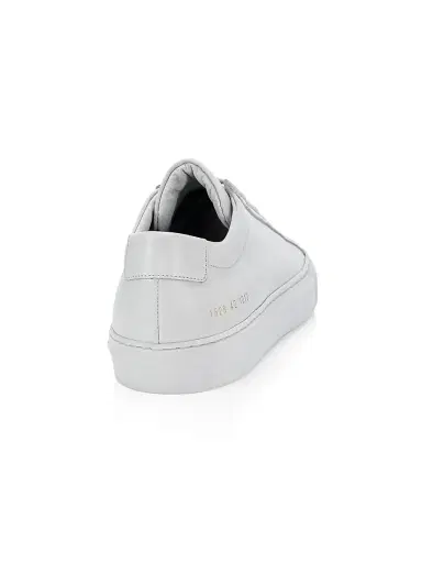 Common Projects Men's Original Achilles Leather Low-Top Sneakers | Thumbnail 3