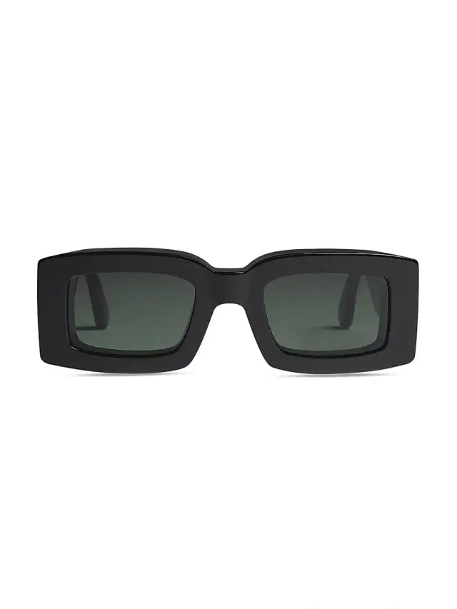 Men's Tupi 50MM Rectangular Sunglasses - Multi Black Men's Tupi 50MM Rectangular Sunglasses - Multi Black