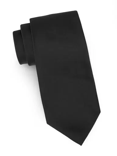 Charvet Men's Satin Silk Necktie | Thumbnail 1 Charvet Men's Satin Silk Necktie | Thumbnail 1