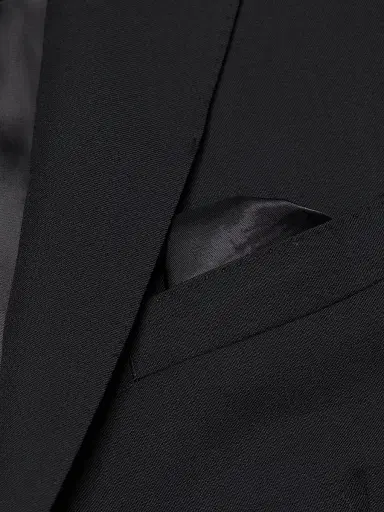 Saks Fifth Avenue Men's COLLECTION Nested Wool Suit - Black - Size 48 | Thumbnail 7 Saks Fifth Avenue Men's COLLECTION Nested Wool Suit - Black - Size 48 | Thumbnail 7