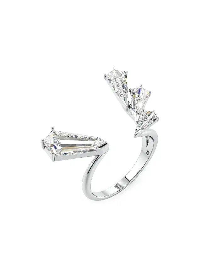 Women's Phoenix Open Statement 18K White Gold & 2.75 TCW Lab-Grown Diamond Ring - White Gold
