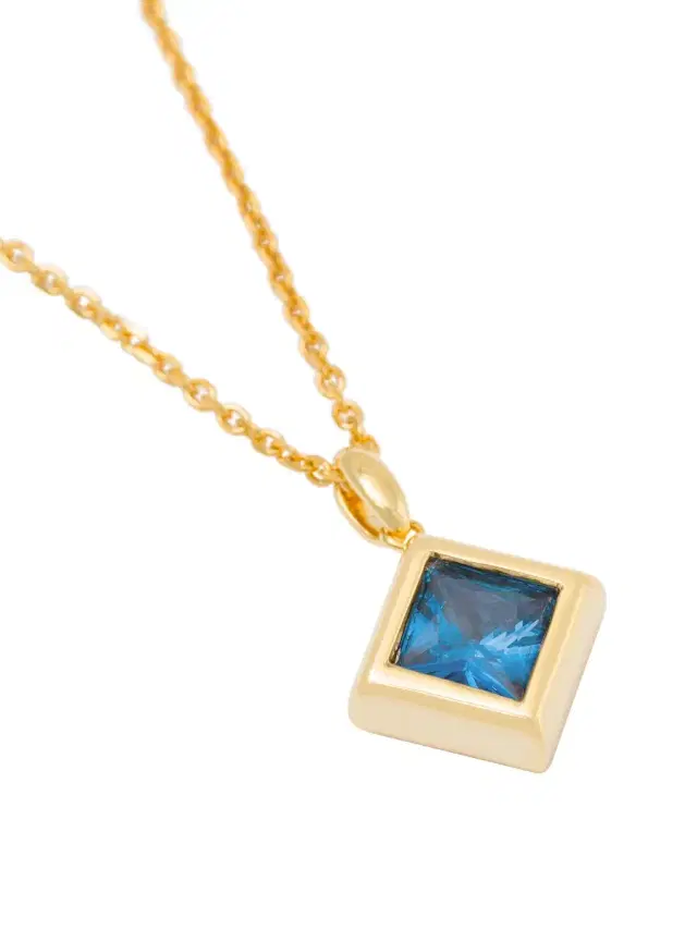 Women's Via Savona 18K Gold-Plated Cubic Zirconia 37 Pendant Necklace - Yellow Gold