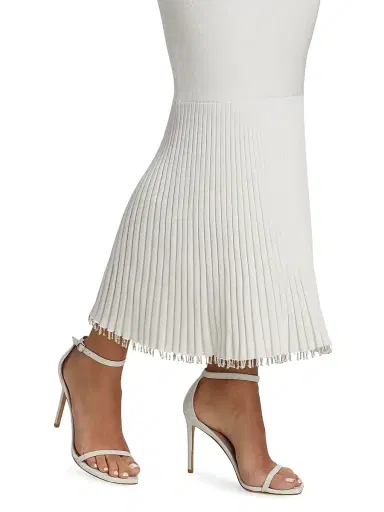 GALVAN LONDON Women's Atalanta Sleeveless Beaded Maxi-Dress - Pearl - Size XL | Thumbnail 6 GALVAN LONDON Women's Atalanta Sleeveless Beaded Maxi-Dress - Pearl - Size XL | Thumbnail 6