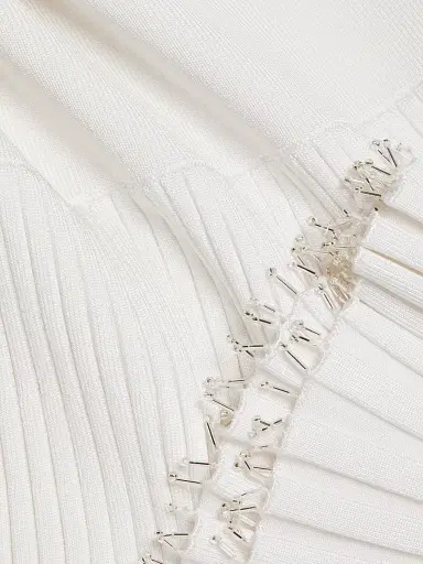 GALVAN LONDON Women's Atalanta Sleeveless Beaded Maxi-Dress - Pearl - Size XL | Thumbnail 7 GALVAN LONDON Women's Atalanta Sleeveless Beaded Maxi-Dress - Pearl - Size XL | Thumbnail 7