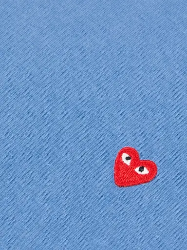 Comme des Garçons PLAY Women's Short-Sleeve Heart-Patch T-Shirt | Thumbnail 6