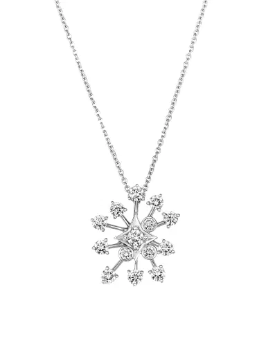 Hueb Women's Luminus 18K White Gold & 1.02 TCW Diamond Pendant Necklace - White Gold | Thumbnail 1