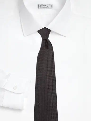 Charvet Men's Silk Jacquard Tie | Thumbnail 2 Charvet Men's Silk Jacquard Tie | Thumbnail 2