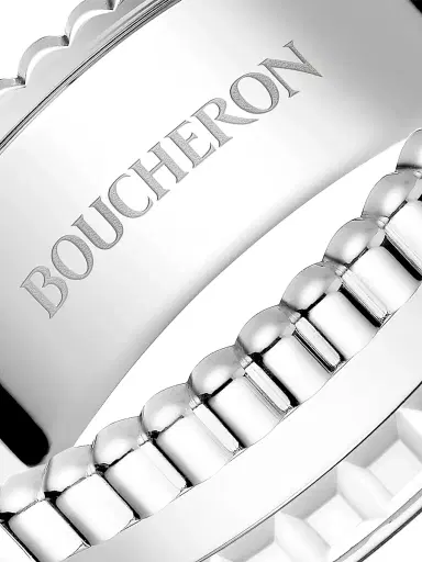 Boucheron Women's Quatre White Edition 18K White Gold & HyCeram Ring - White Gold | Thumbnail 4 Boucheron Women's Quatre White Edition 18K White Gold & HyCeram Ring - White Gold | Thumbnail 4