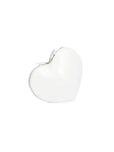Alaïa Women's Le Coeur Leather Convertible Shoulder Bag - White | Thumbnail 4 Alaïa Women's Le Coeur Leather Convertible Shoulder Bag - White | Thumbnail 4