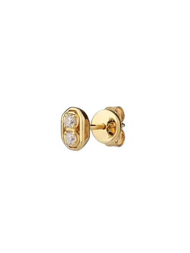 Eéra Women's Roma 18K Yellow Gold & Diamond Single Stud Earring - Yellow Gold | Thumbnail 1