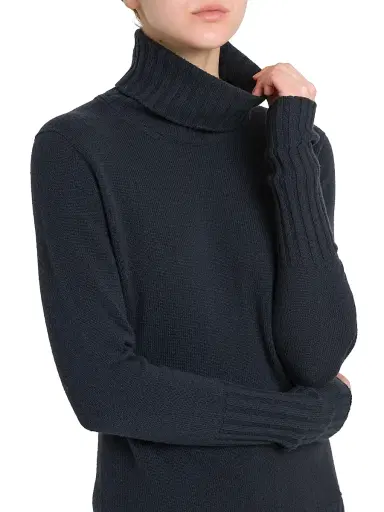 Kiton Women's Cashmere Turtleneck Sweater | Thumbnail 6