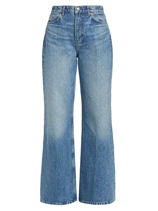 Women's Cary High-Rise Wide-Leg Jeans - Colorado