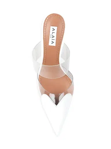Alaïa Women's Le Coeur 90MM Mules | Thumbnail 3 Alaïa Women's Le Coeur 90MM Mules | Thumbnail 3