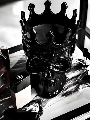 Thompson Ferrier Secret Sucré Black Dantés Skull Candle | Thumbnail 2